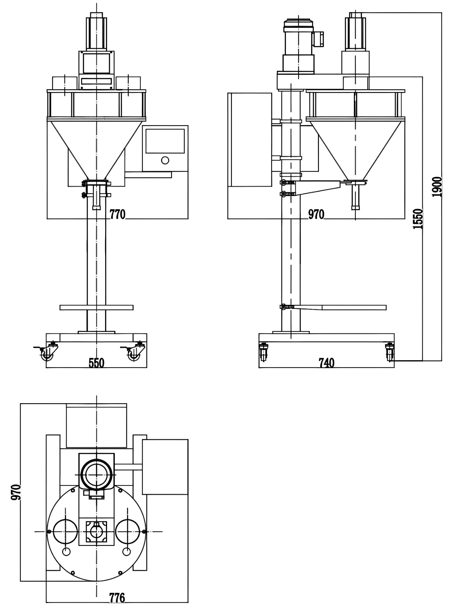 GMB-01A Powder Filling Machine