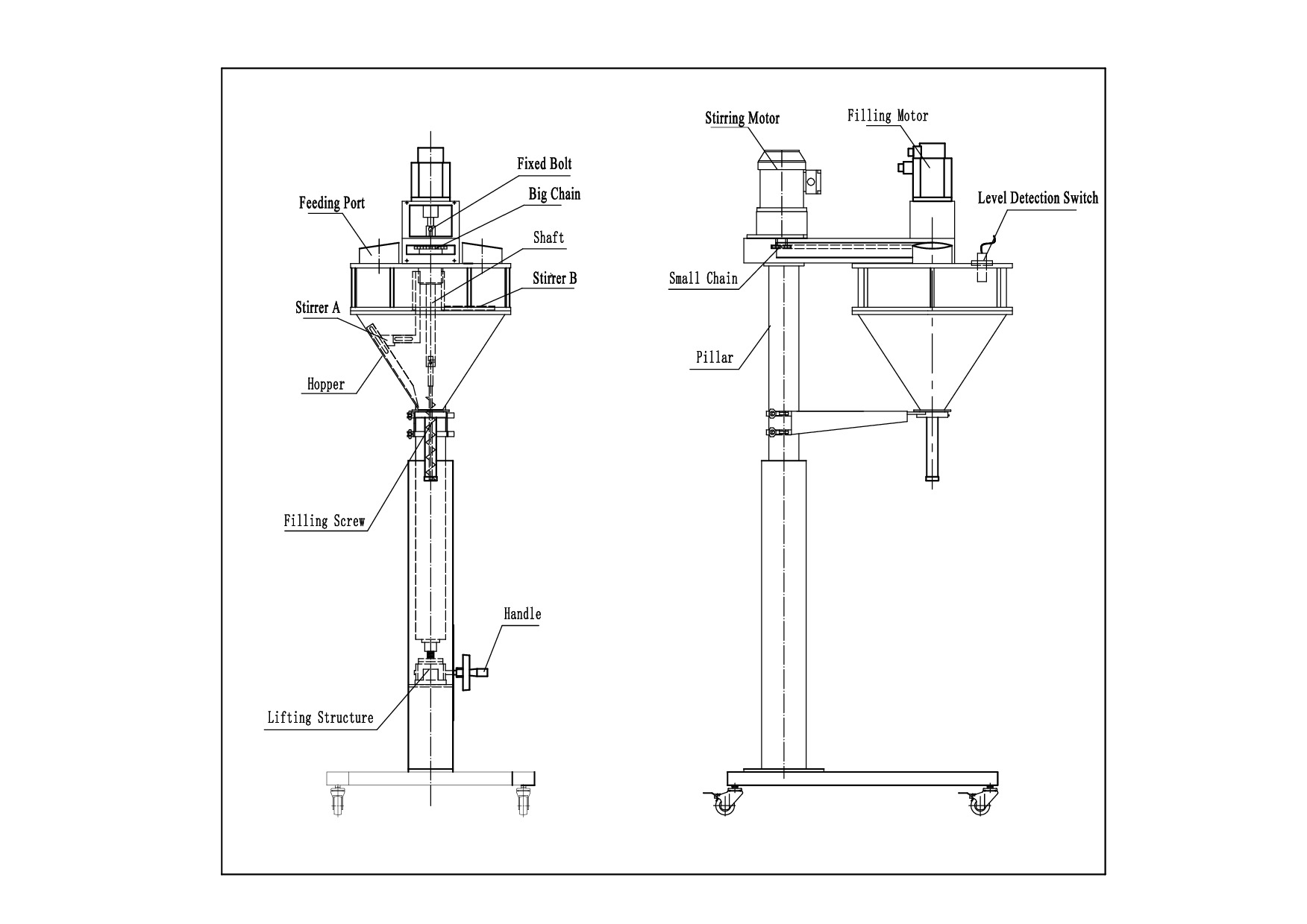 Powder Filling Head