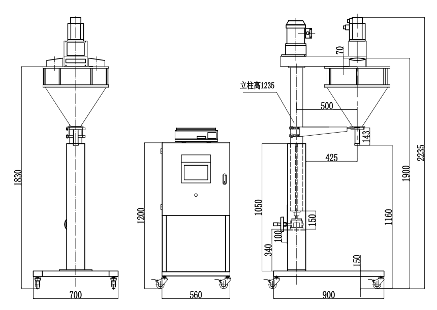 Powder Filling Head