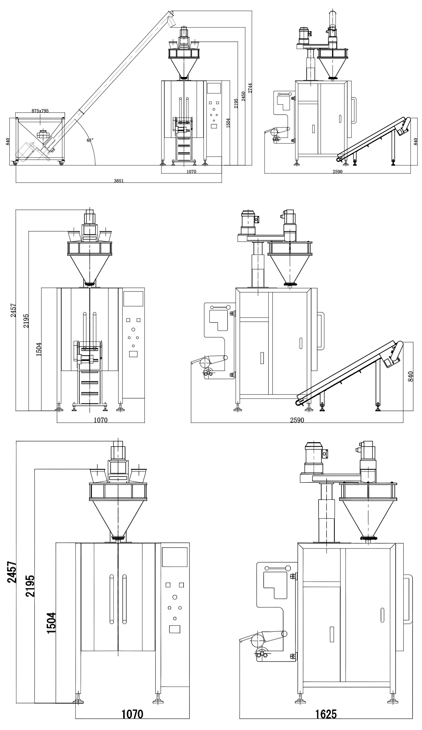 Roll Film Bag Packing Machine