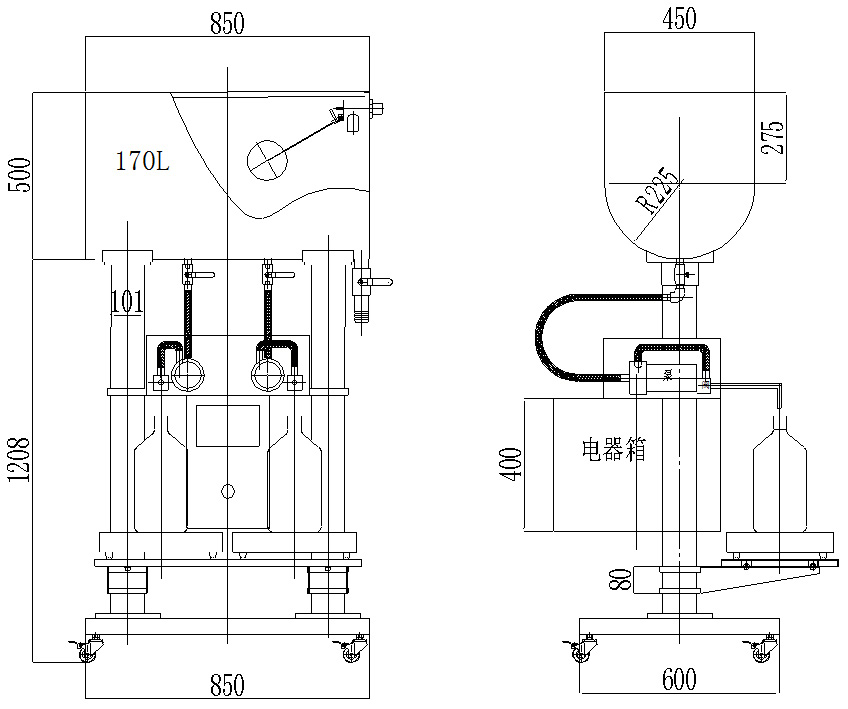APG-02B Liquid Weighing Filling Machine
